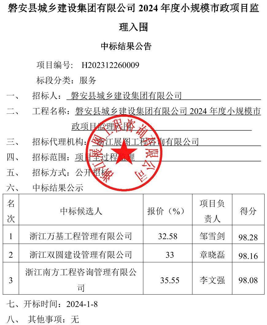 公告正文